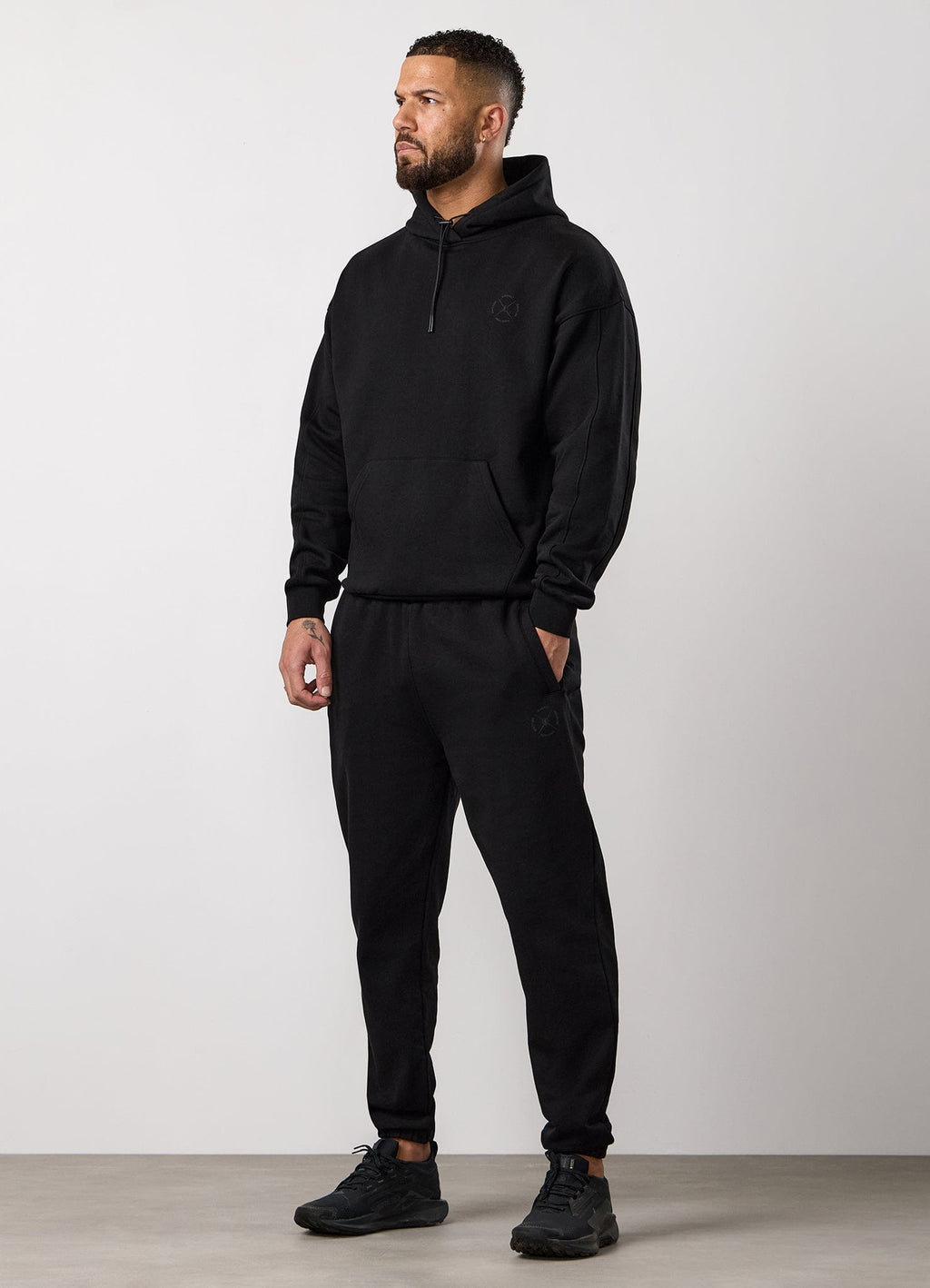 Gym King Stoic Esja Loopback Jogger - Volcanic Black