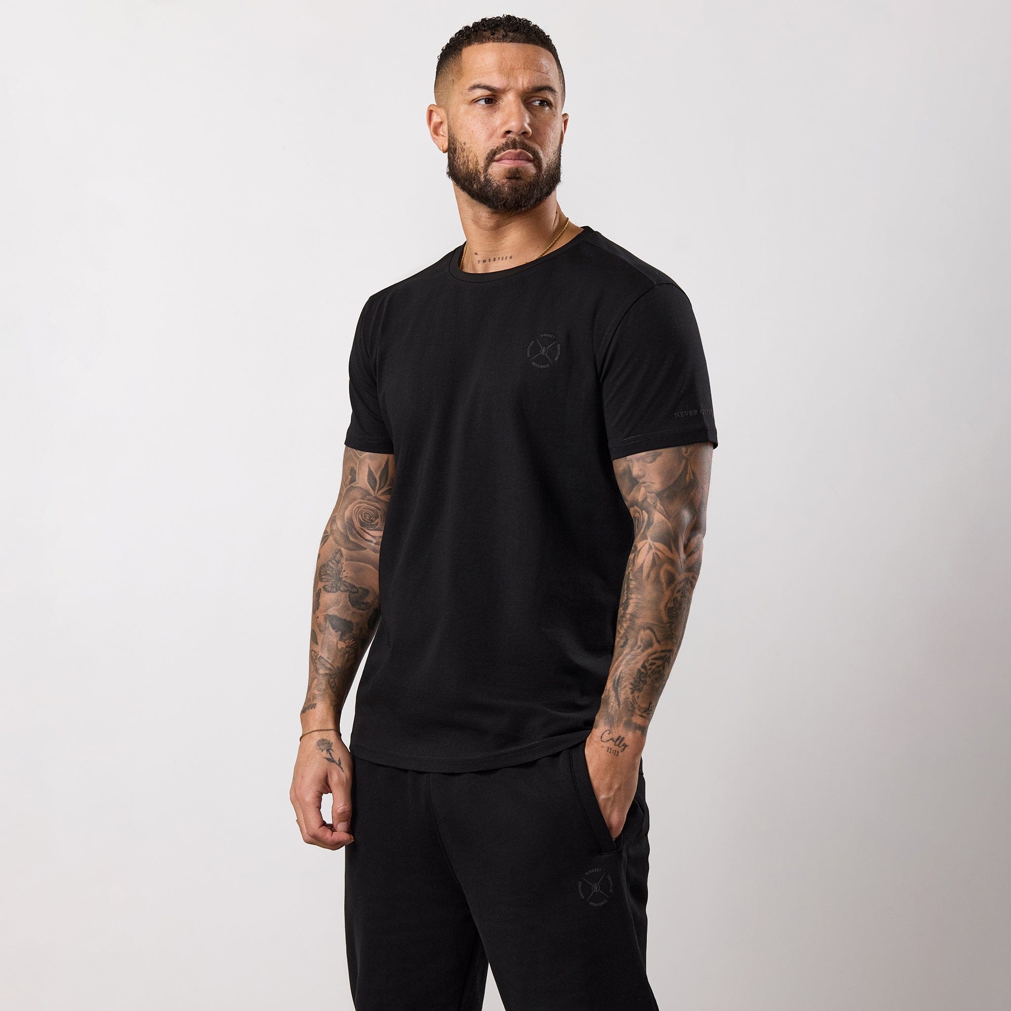Gym King Stoic Resilience Tee - Black