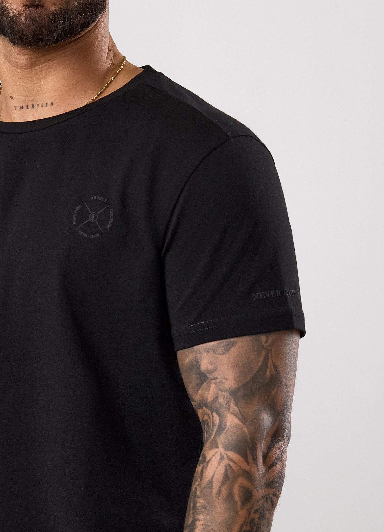 Gym King Stoic Resilience Tee - Black