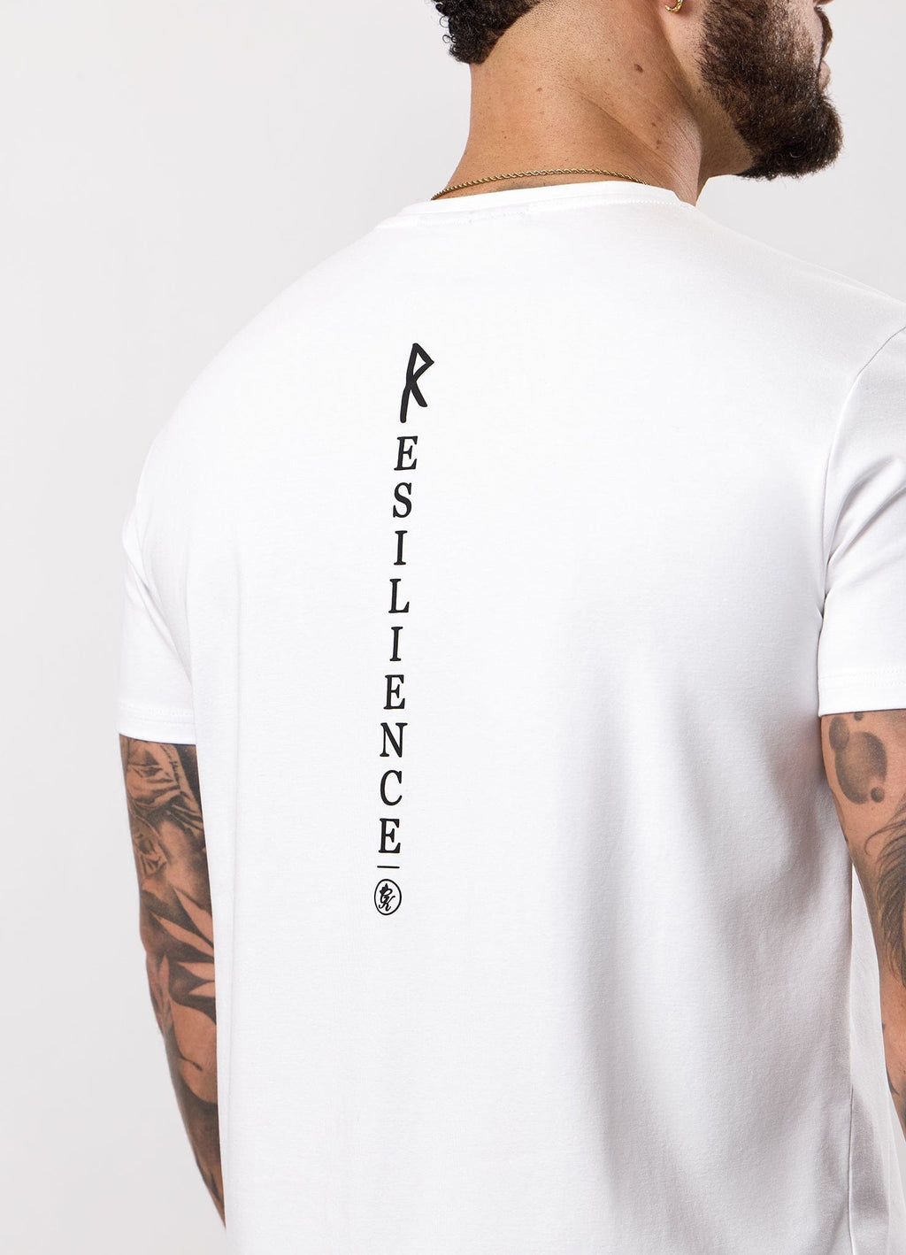 Gym King Stoic Resilience Tee - White