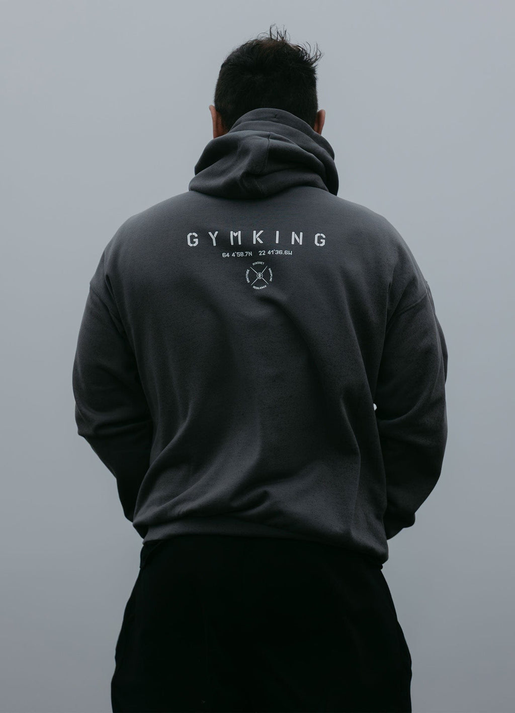 Gym King Stoic Esja Loopback Hoodie - Fossil Grey