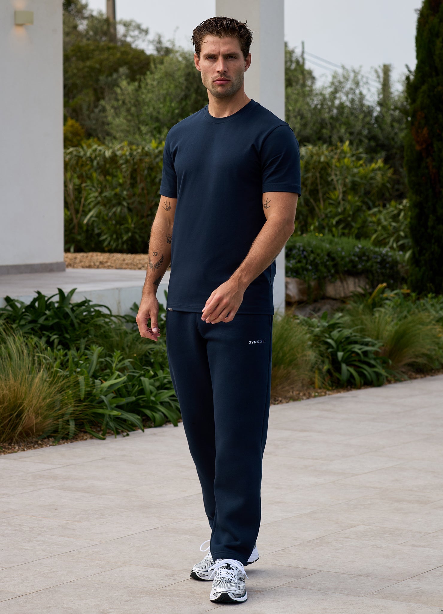 Gym King Signature Tee - Navy