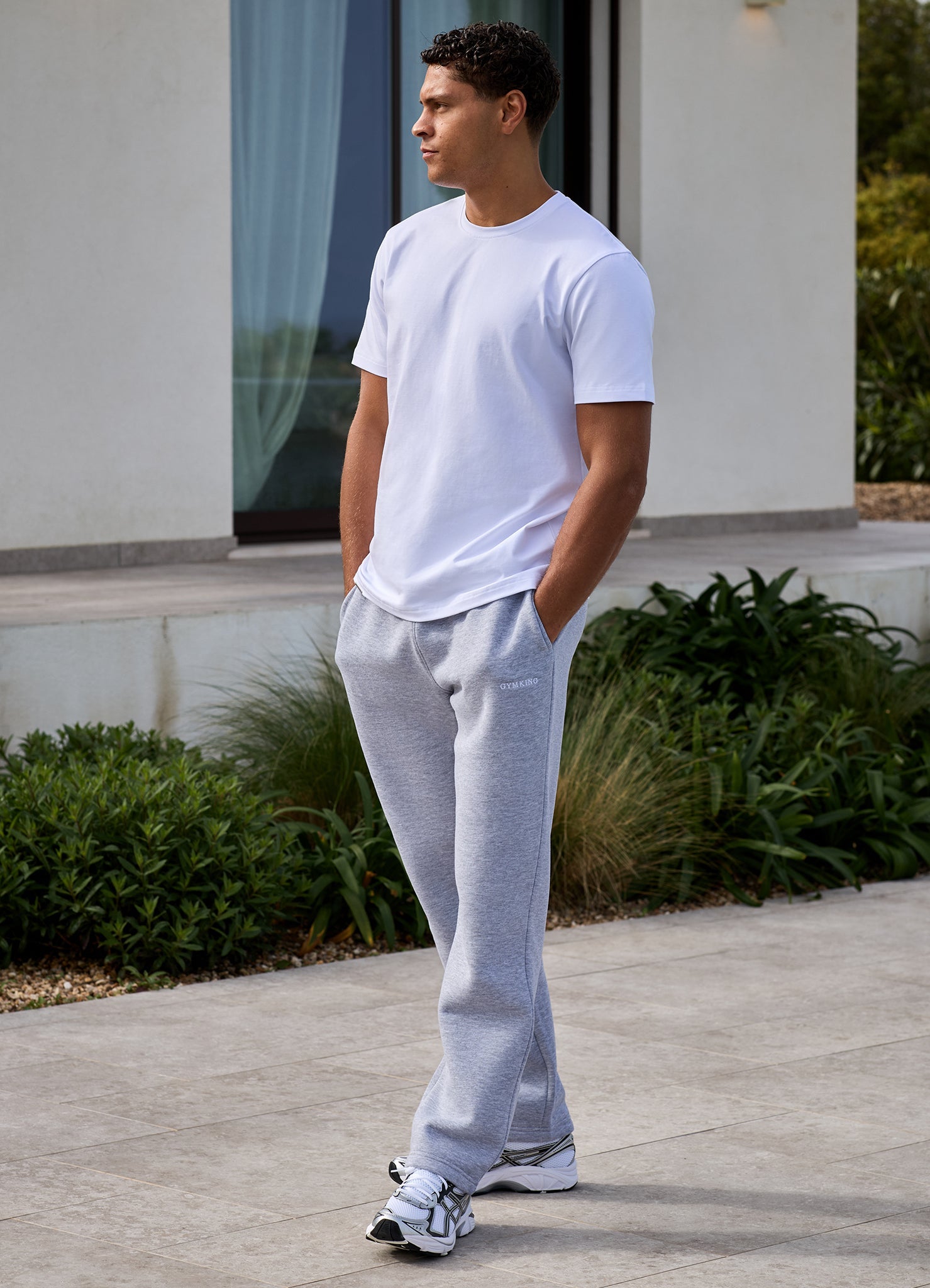 Gym King Signature Tee - White