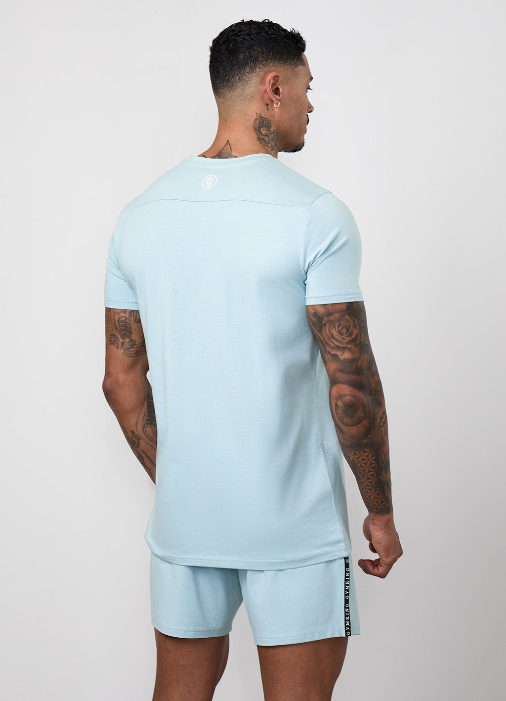 Gym King Taped Jersey Tee - Dusky Mint