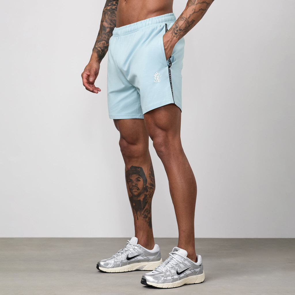 Gym King Taped Jersey Short - Dusky Mint