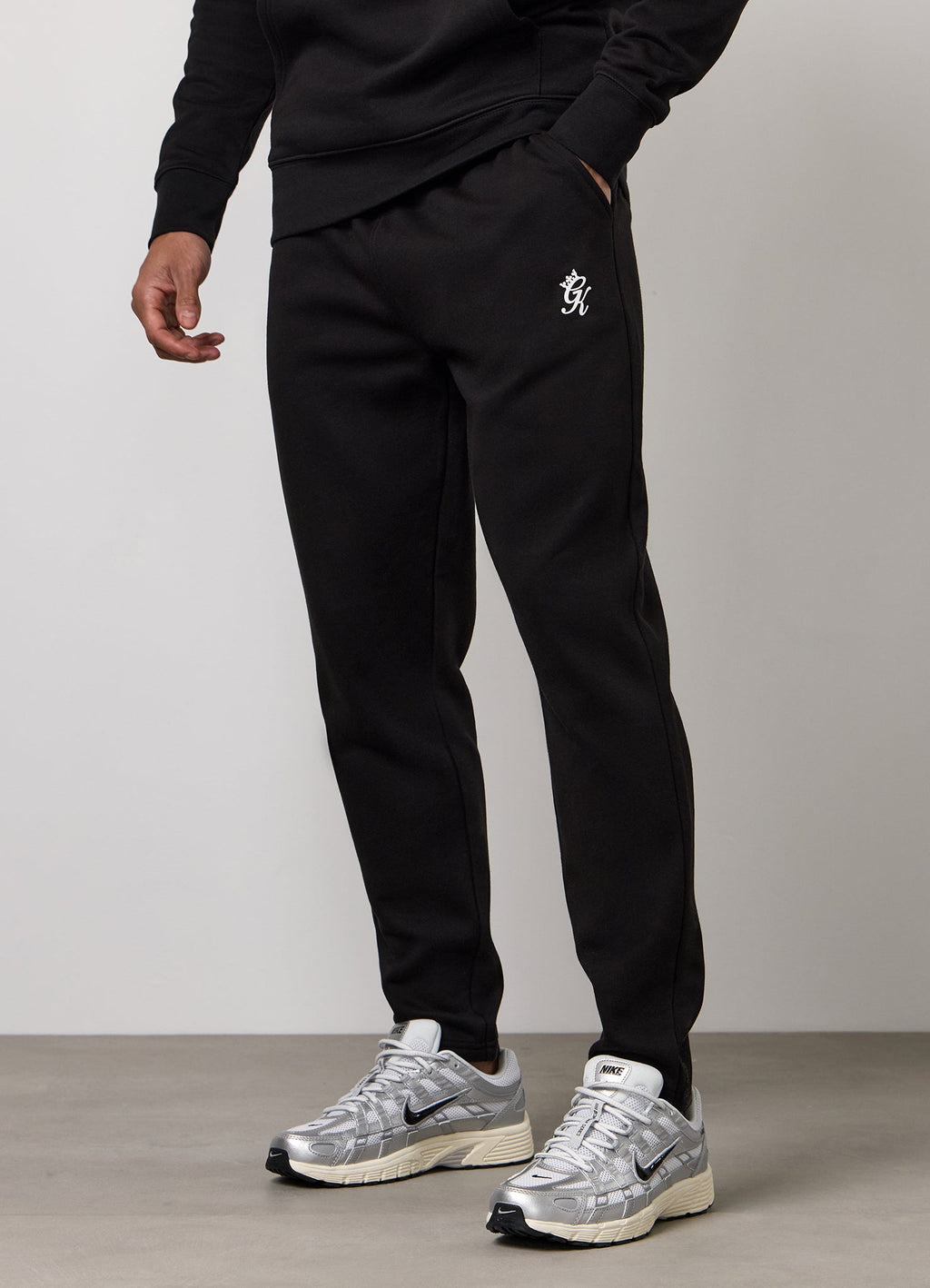 Gym King Taped Fleece Jogger - Black