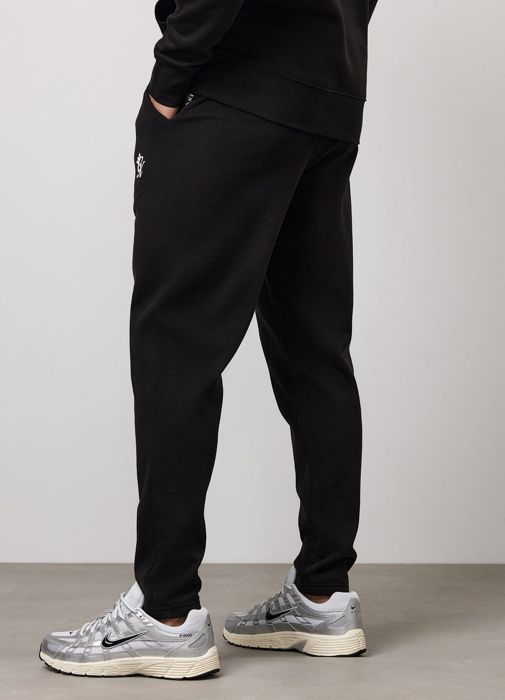 Gym King Taped Fleece Jogger - Black