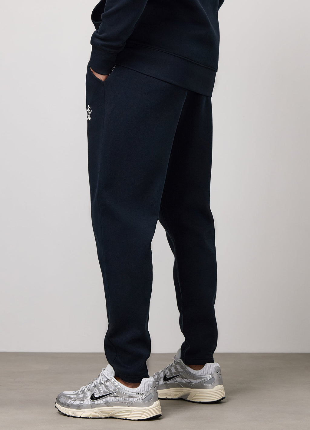 Gym King Taped Fleece Jogger - Navy