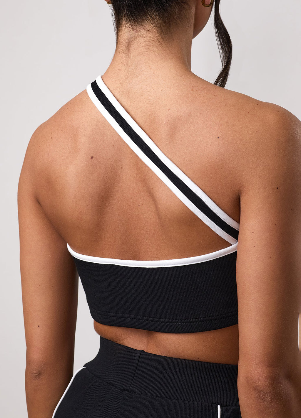 Team GKW Rib Bralette - Black
