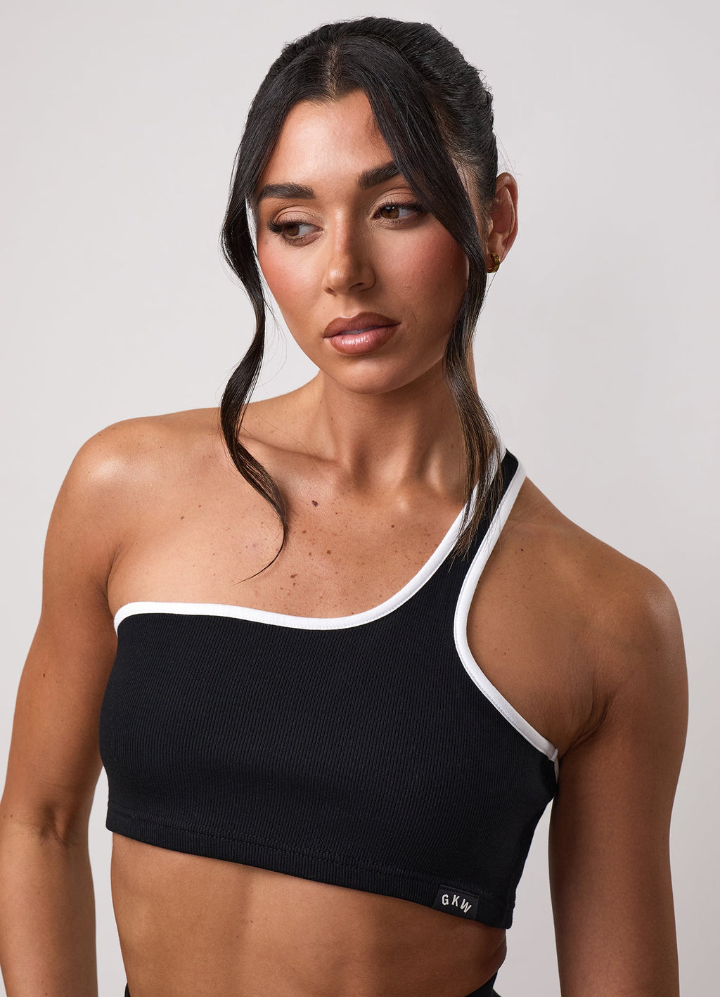Team GKW Rib Bralette - Black