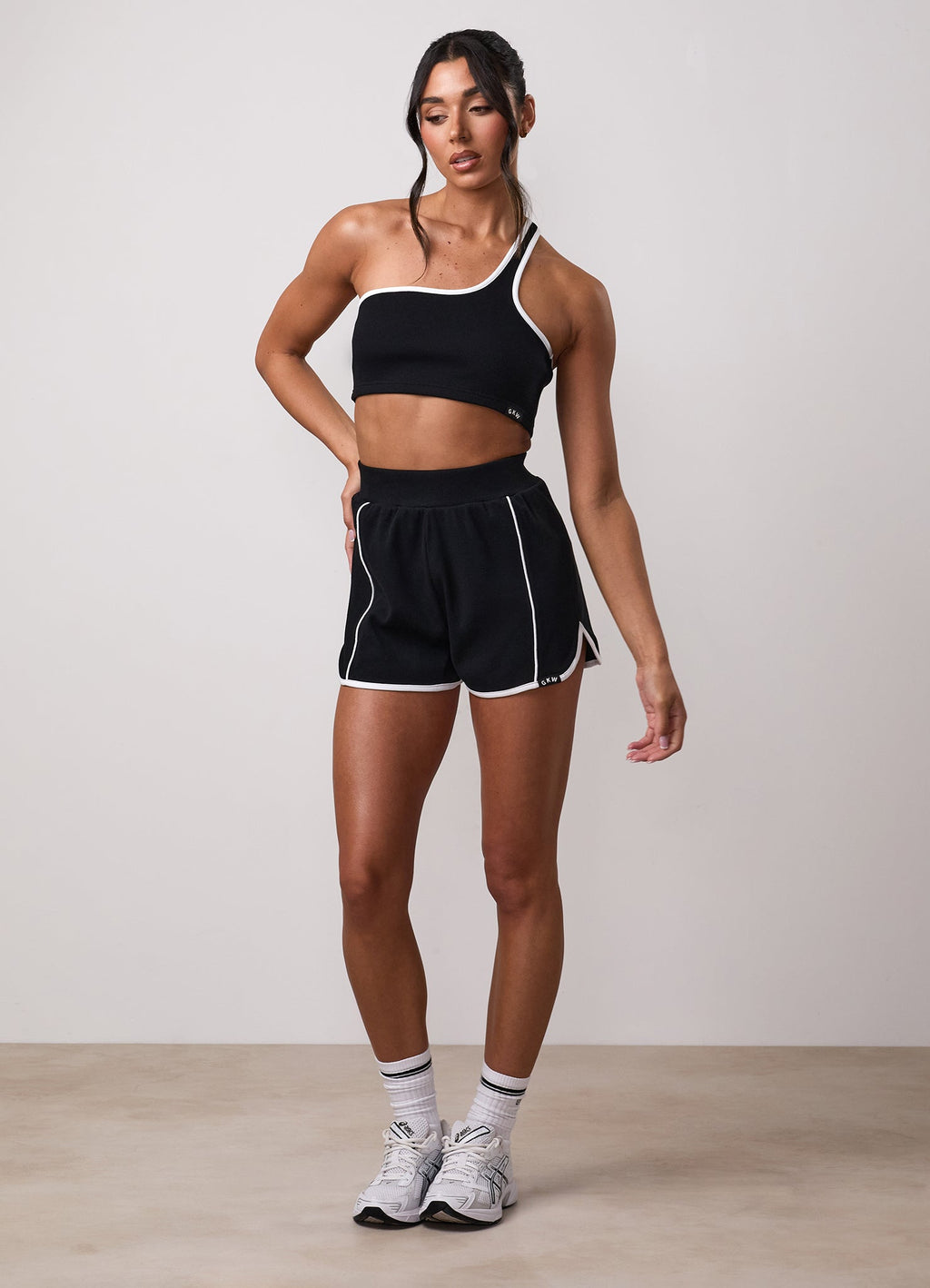 Team GKW Rib Bralette - Black