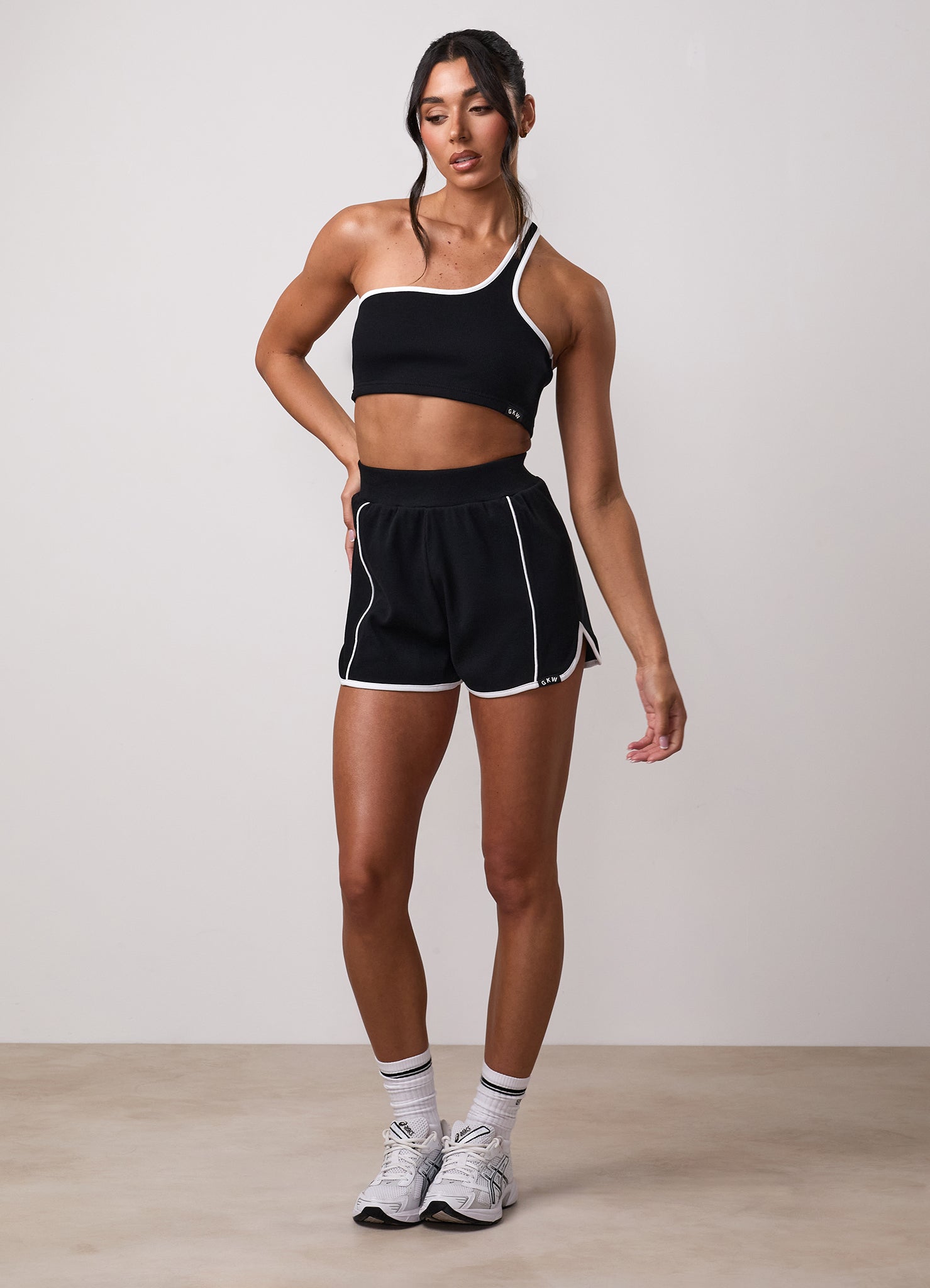 Team GKW Rib Bralette - Black