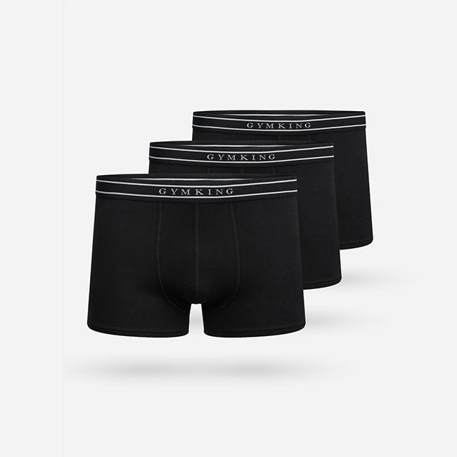 Gym King Boxers (3PK) - Black