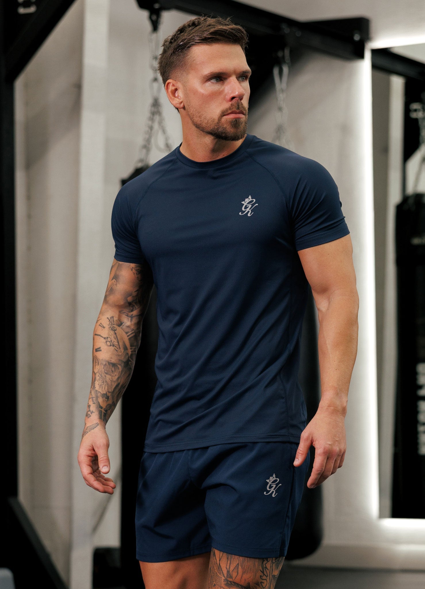 Gym King Energy Tee - Navy