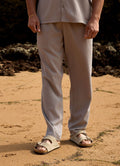 Gym King Signature Woven Trouser - Taupe