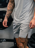 Gym King Debossed Pixel 5" Short - Urban Grey
