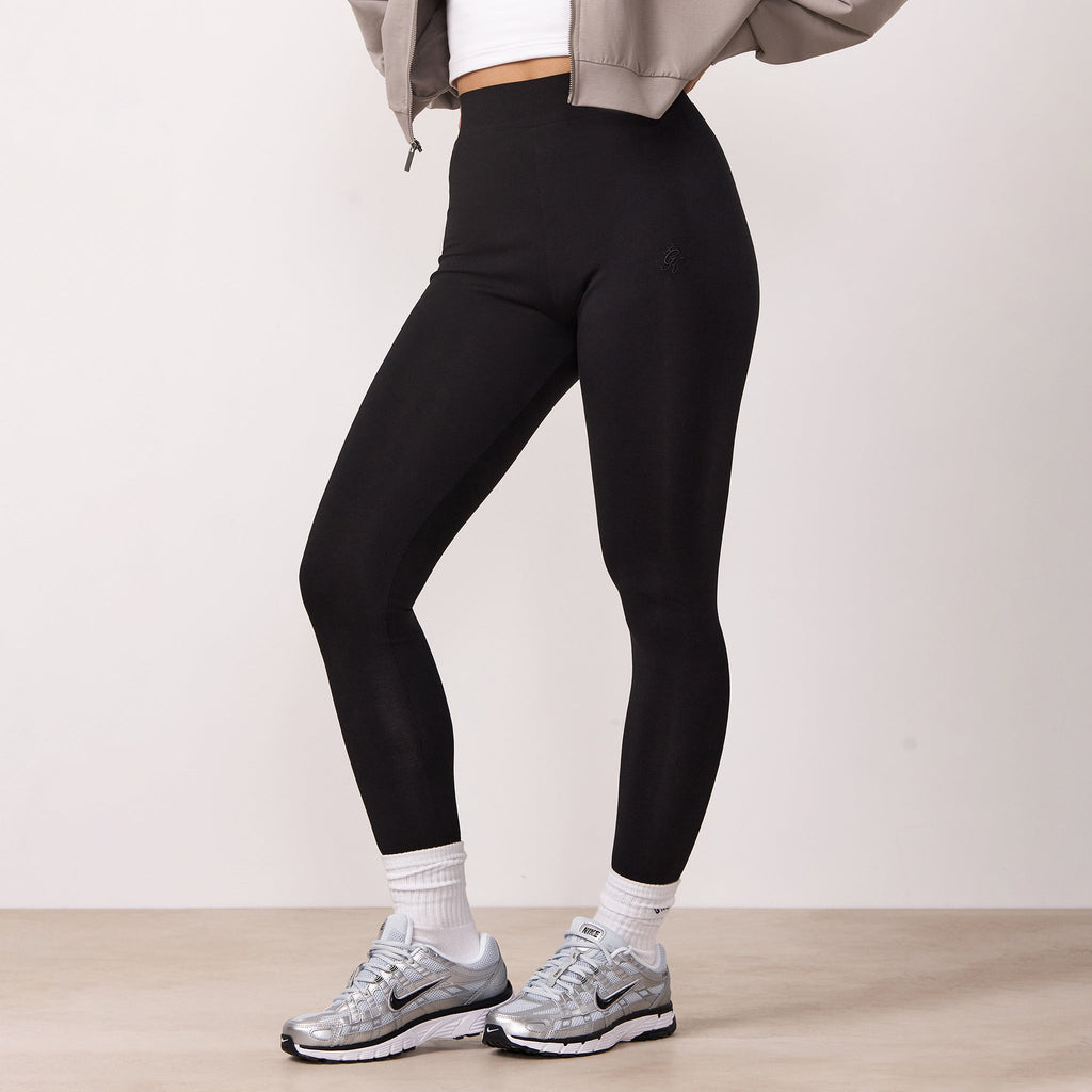 Gym King Victory Jersey Legging - Black