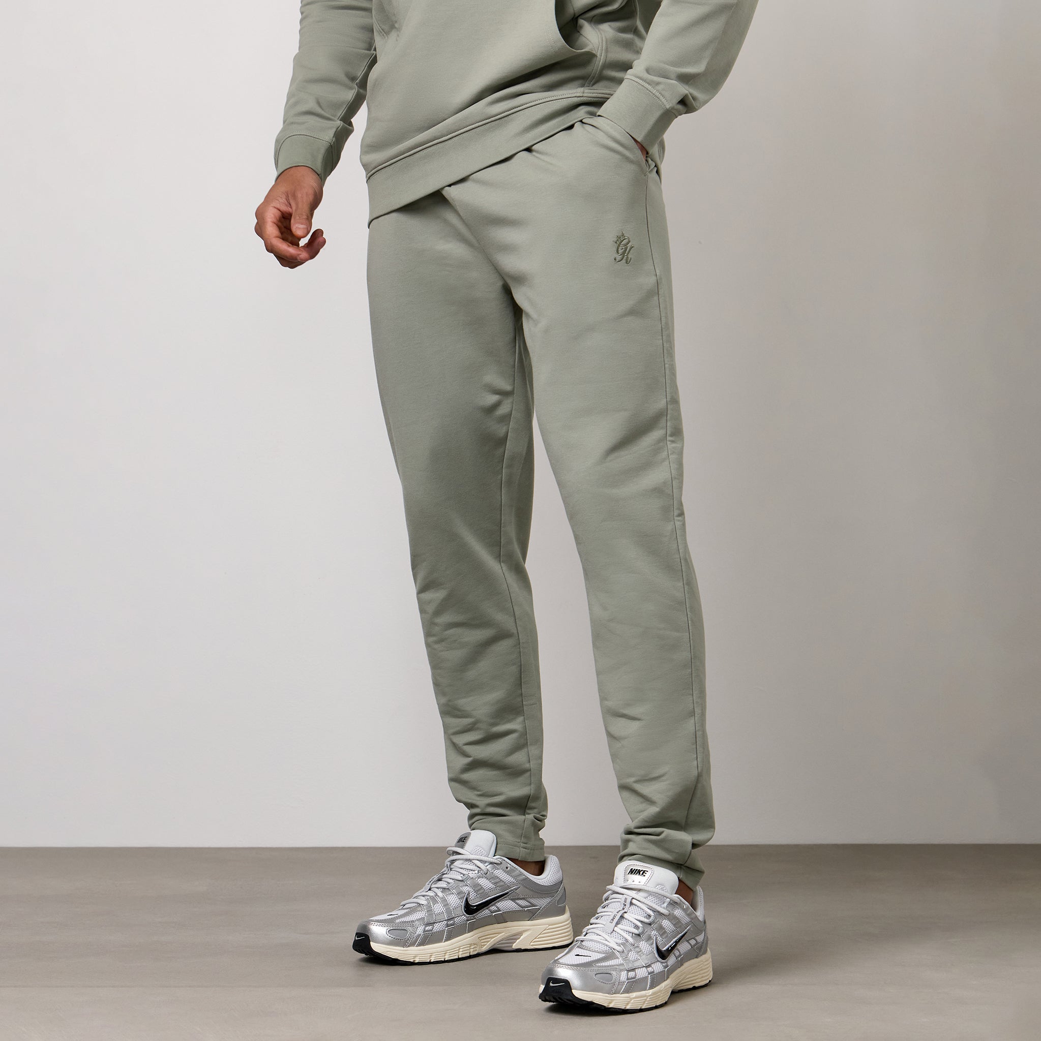 Gym King Victory Loopback Jogger - Soft Khaki