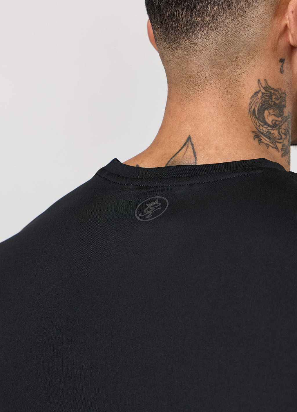 Gym King Victory Performance Poly Tee - Black
