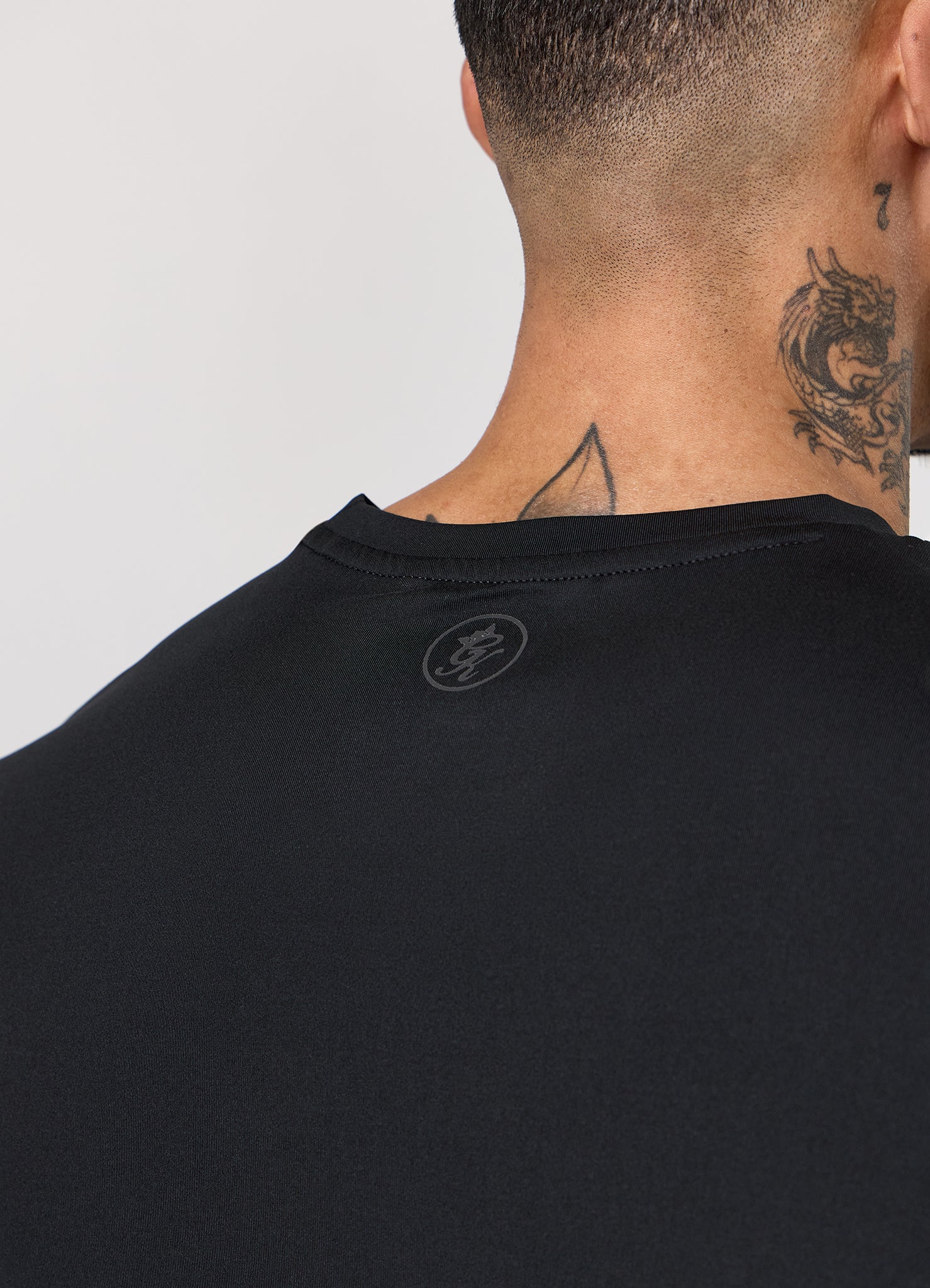 Gym King Victory Performance Poly Tee - Black