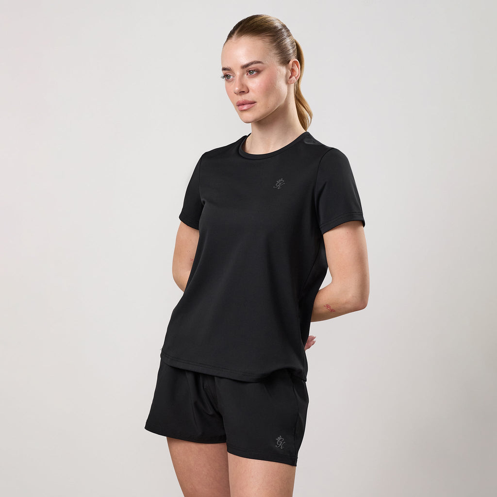 Gym King Victory Performance Tee - Black