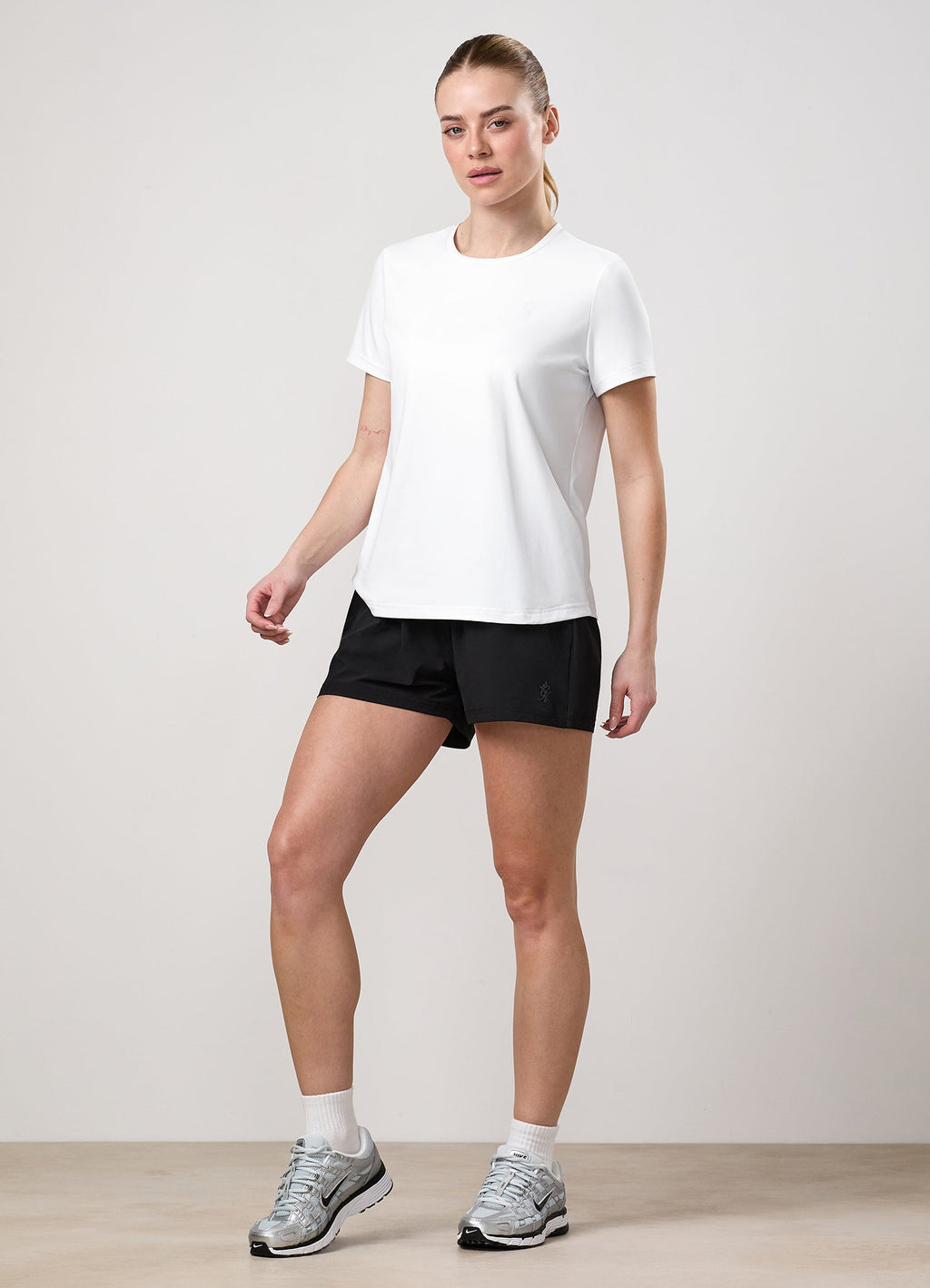 Gym King Victory Performance Tee - White