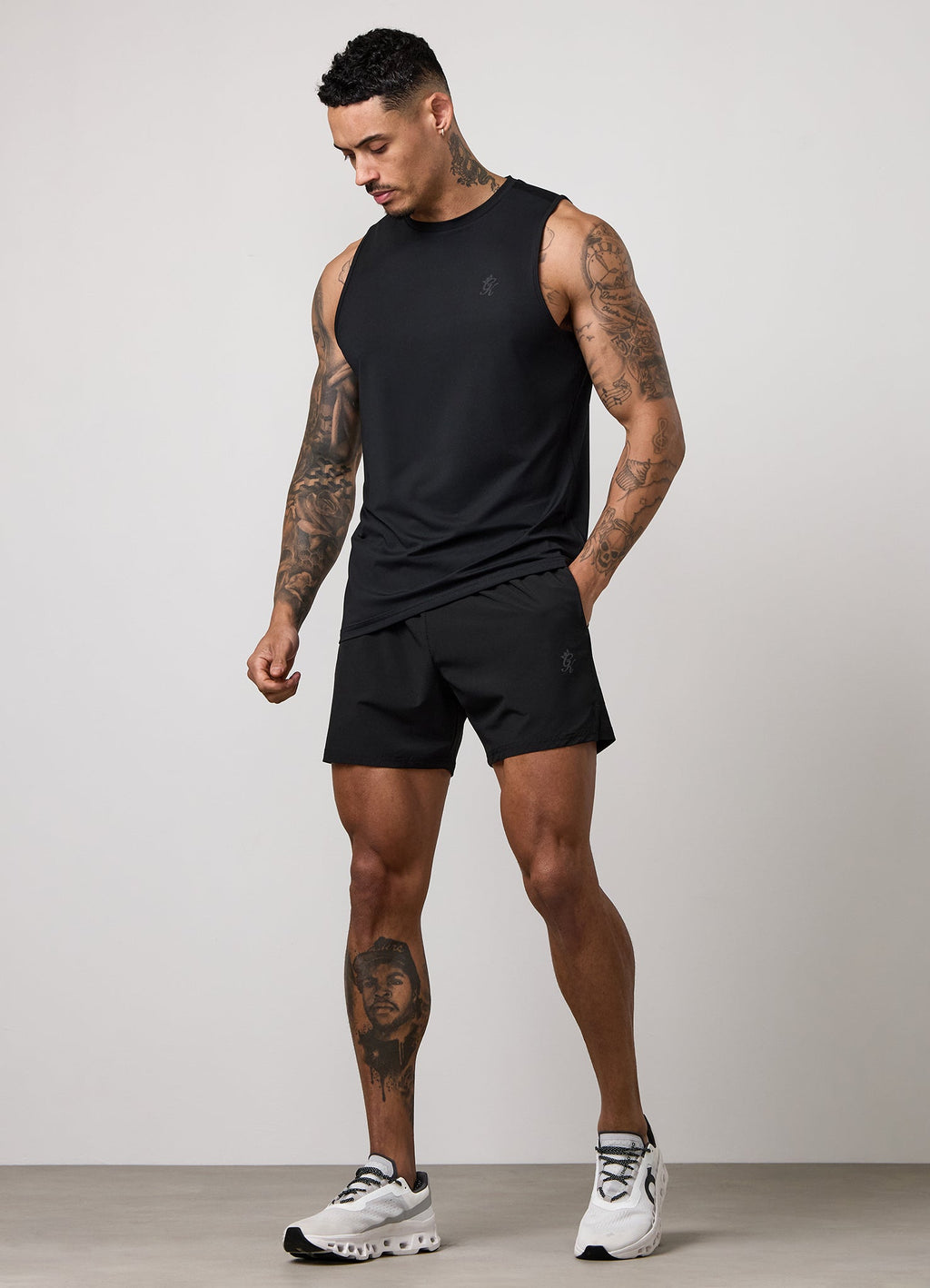Gym King Victory Performance Vest - Black