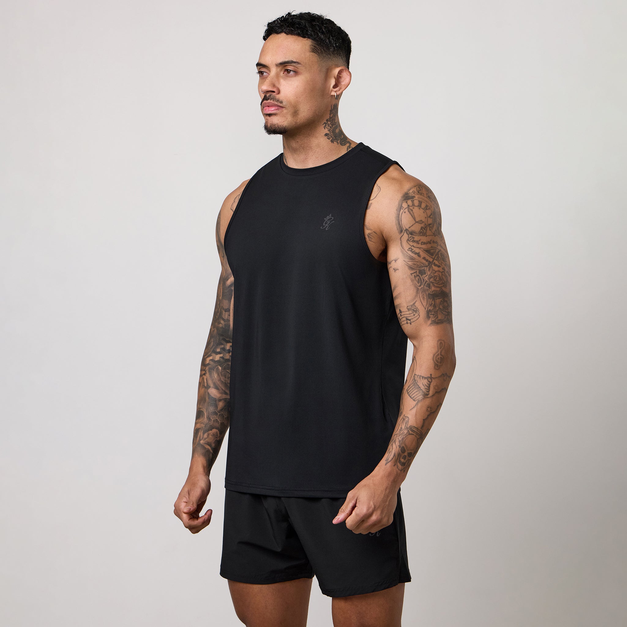 Gym King Victory Performance Vest - Black