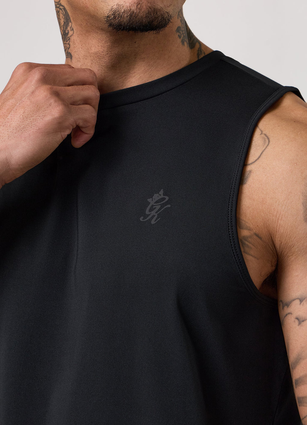 Gym King Victory Performance Vest - Black