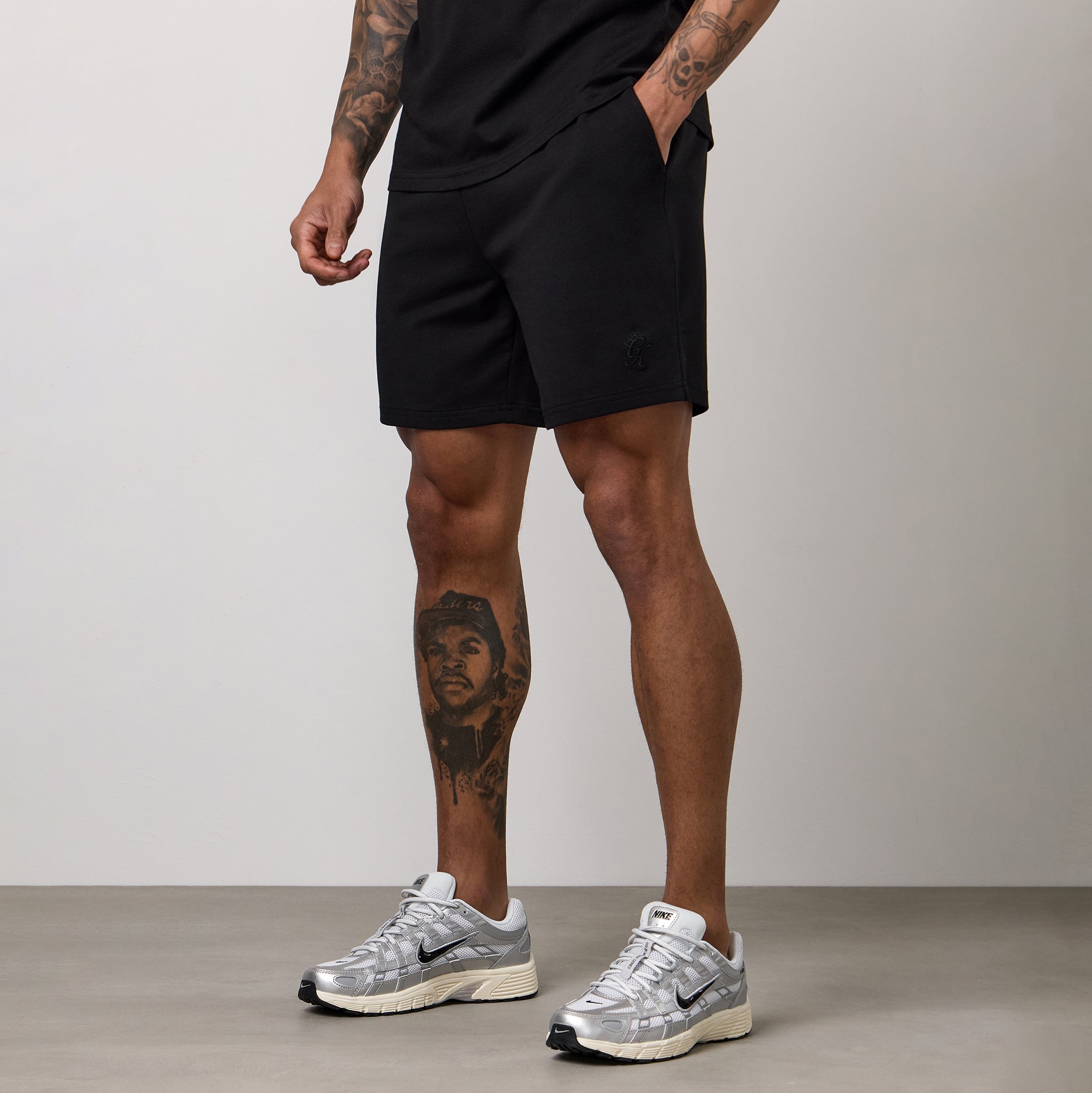 Gym King Victory Loopback Short - Black