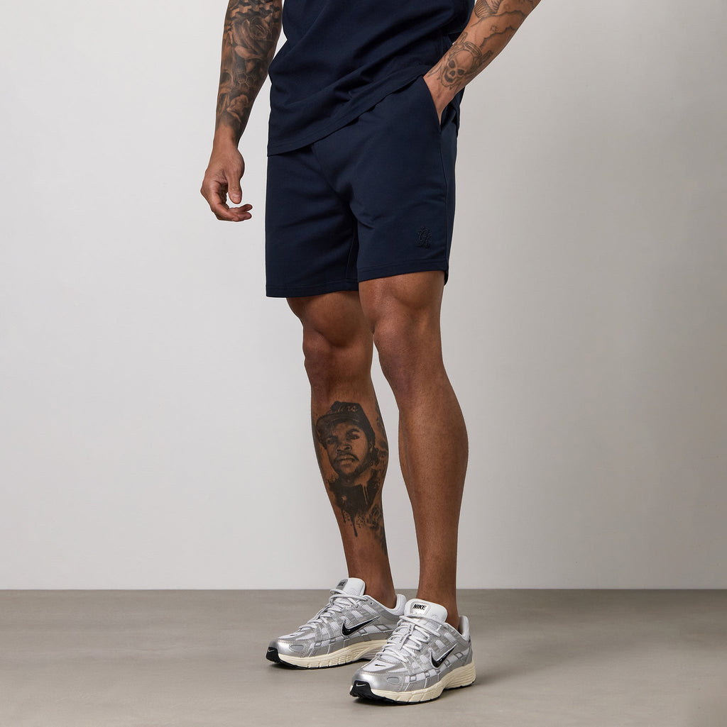 Gym King Victory Loopback Short - Navy