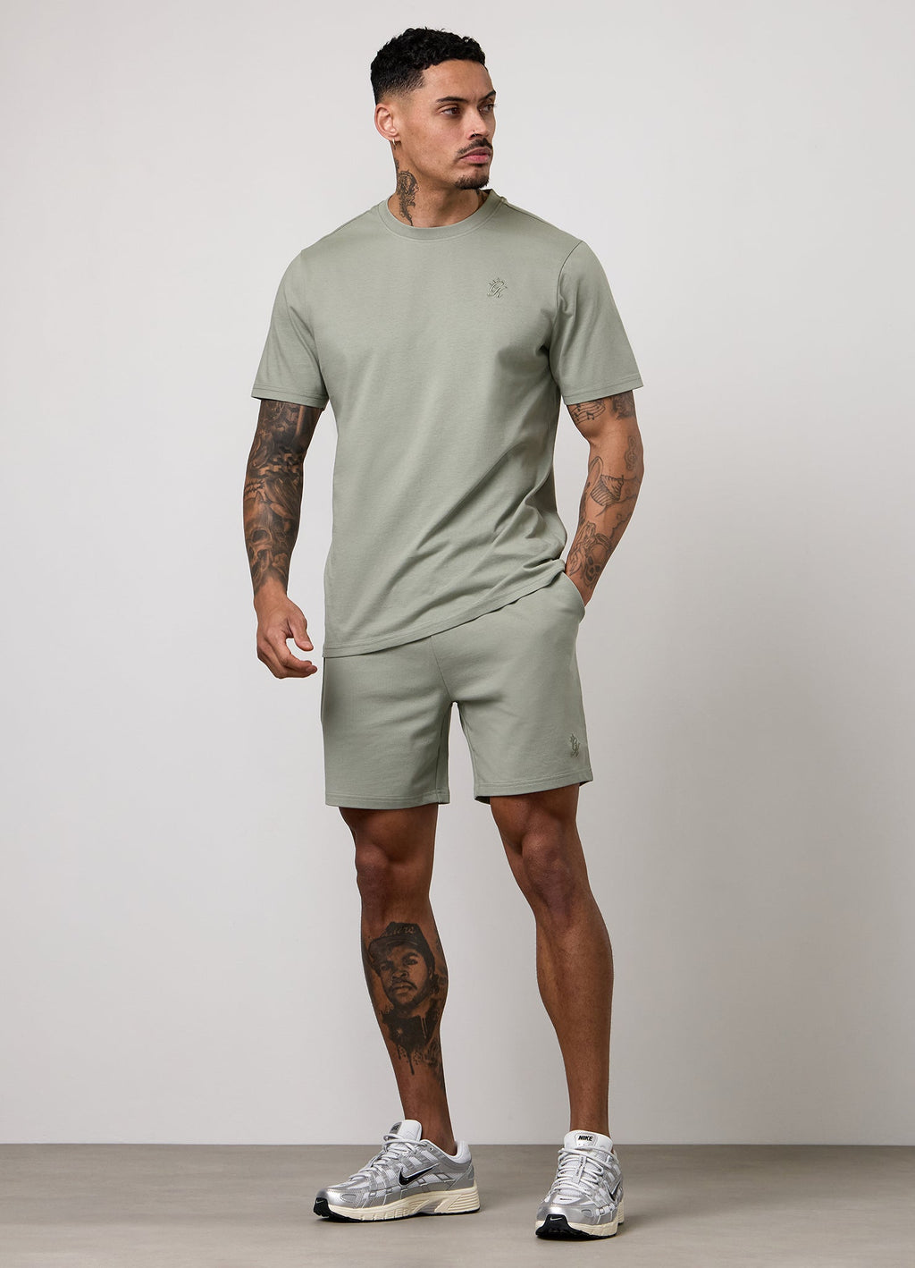 Gym King Victory Loopback Short - Soft Khaki