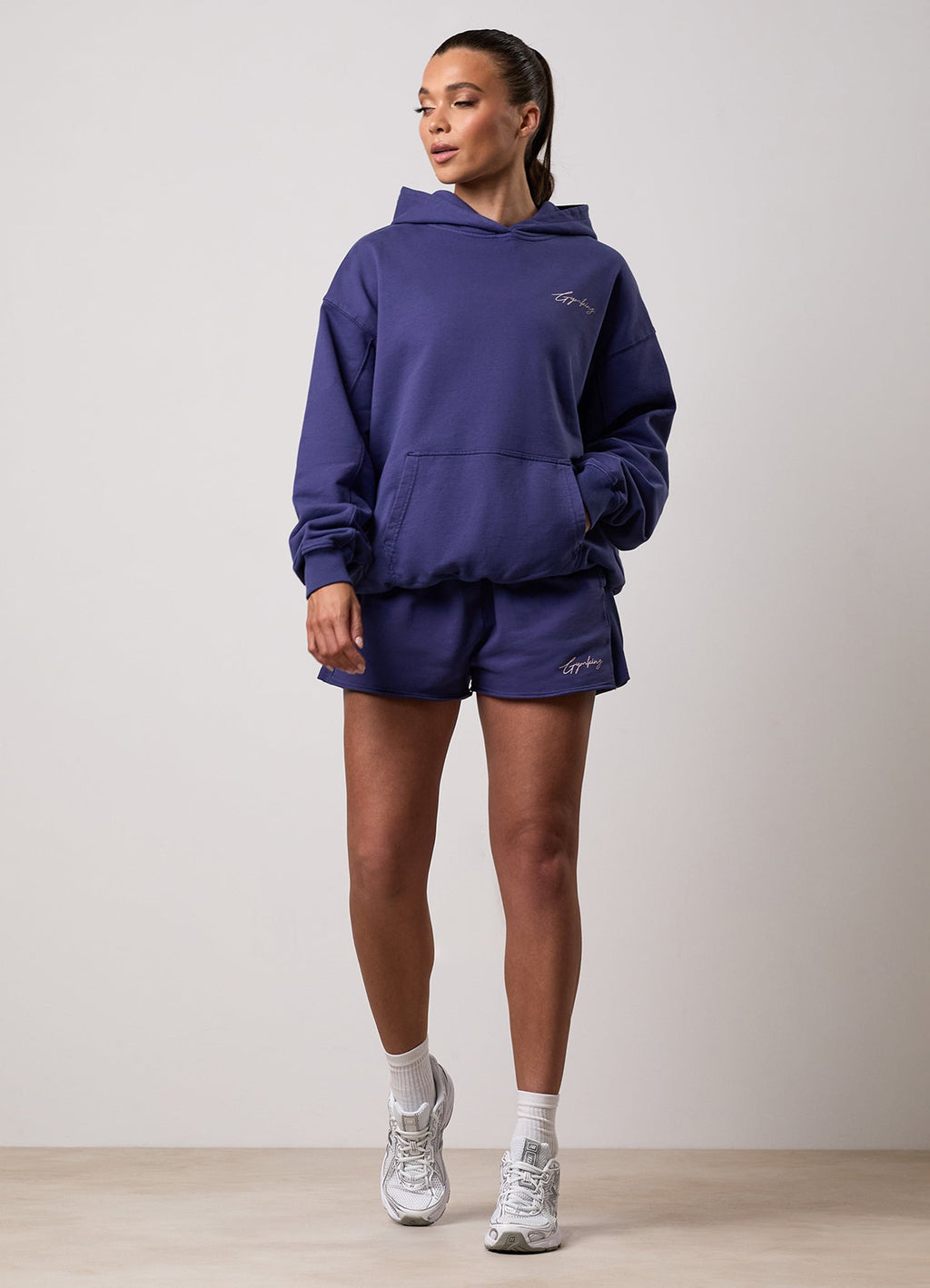 Gym King Washed Reset Short - Starlight Blue