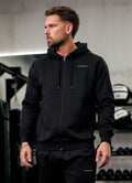 Gym King Core Plus Panel Hoodie - Black
