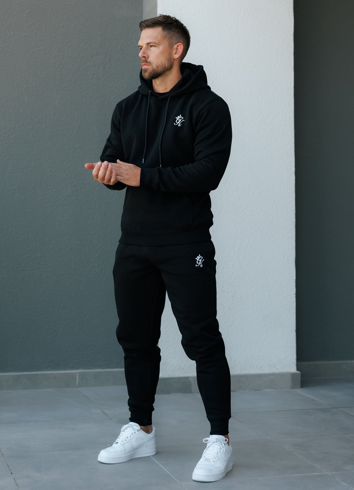 Gym King Fundamental Fleece Hoodie - Black