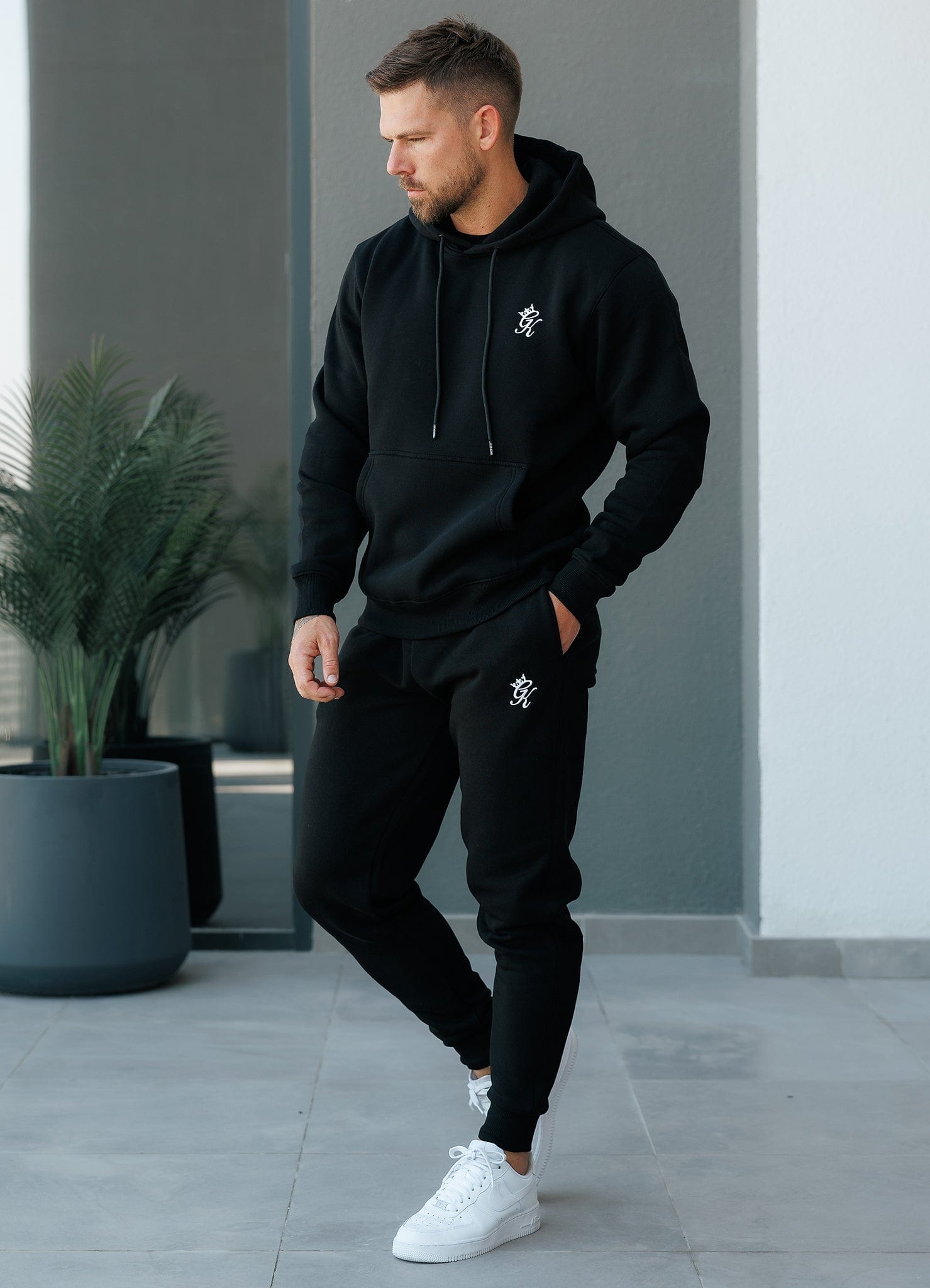 Gym King Fundamental Fleece Hoodie - Black