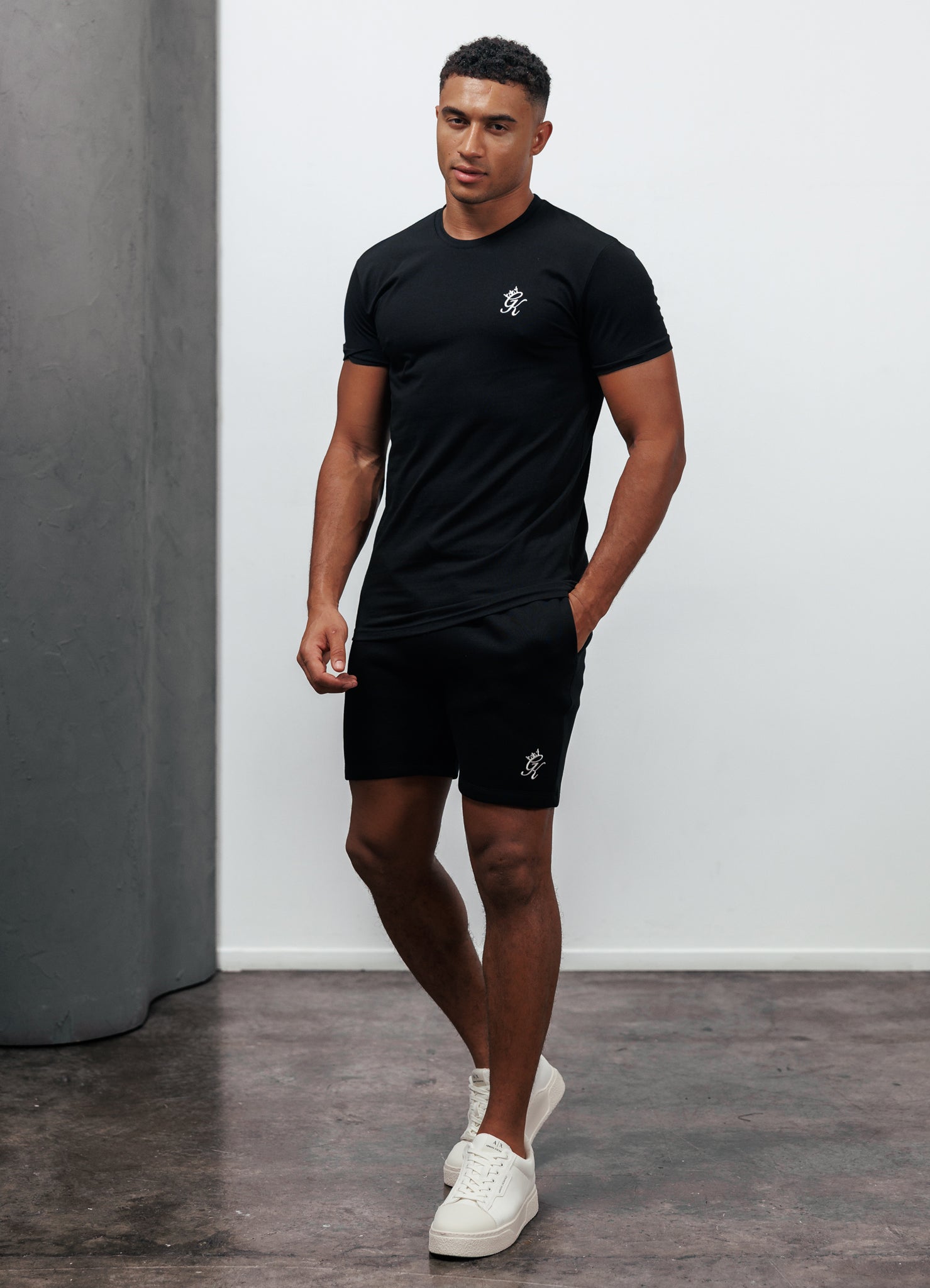 Gym King Fundamental Jersey Tee - Black