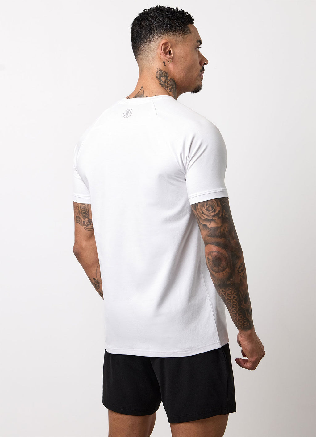 Gym King Pro Logo Tee - White