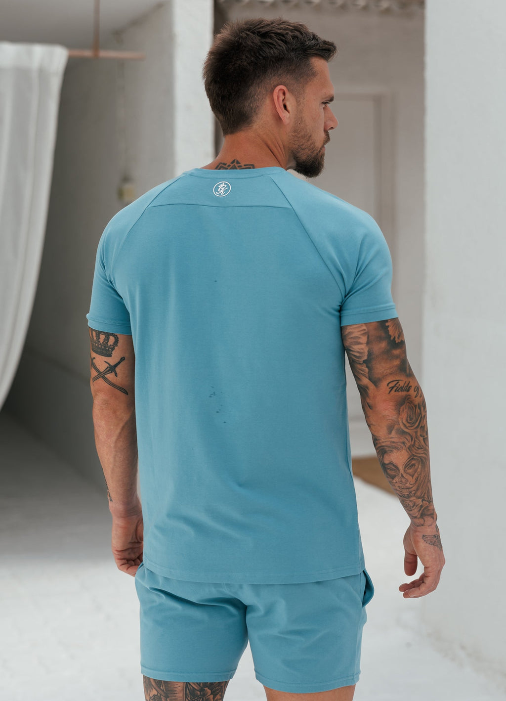 Gym King Pro Logo Tee - Blue