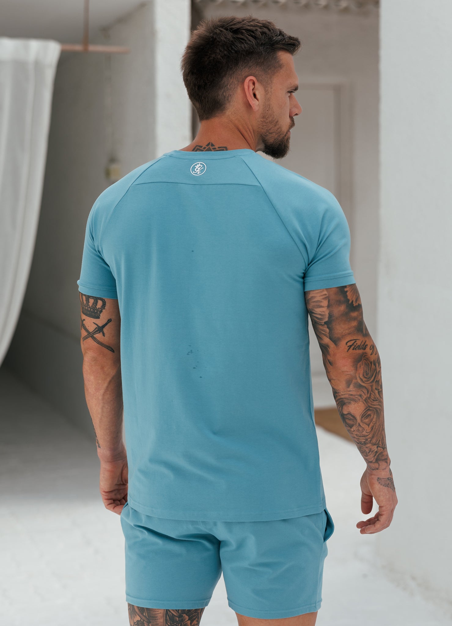 Gym King Pro Logo Tee - Blue