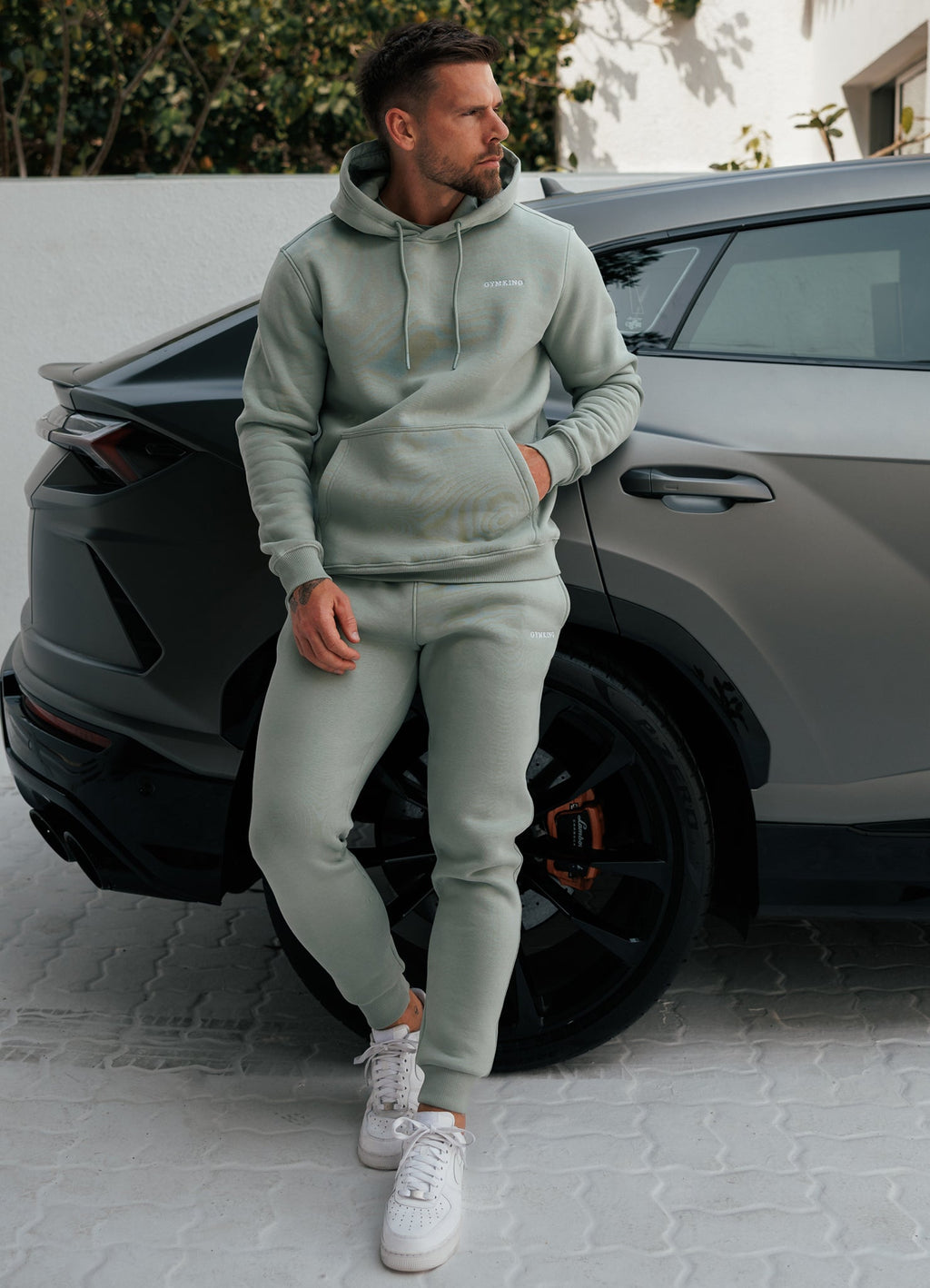 Gym King Fundamental Linear Jogger - Urban Sage
